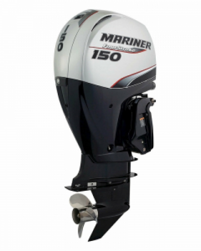 150HP Mariner F150 CXL Extra Long 25" Shaft COUNTER ROTATING Power Trim EFi 4 Stroke Remote Control Outboard Motor image