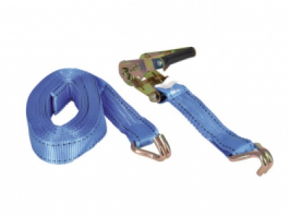 Talamex Tie Down Ratchet Strap with J Hook 38mm x 8M image