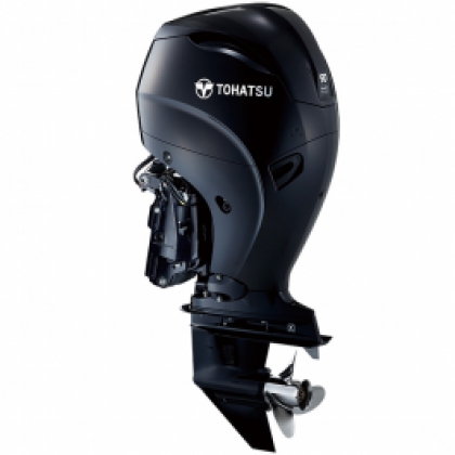 100HP TOHATSU Long Shaft EFi Power Tilt Remote Control 4-Stroke 2.0L Outboard Motor with 2-4-1 Performance Tuned Exhaust image