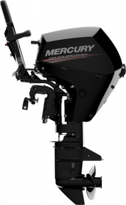 15HP Mercury F15ELH Long Shaft Tiller Control Electric Start EFi 4 Stroke Outboard Motor image