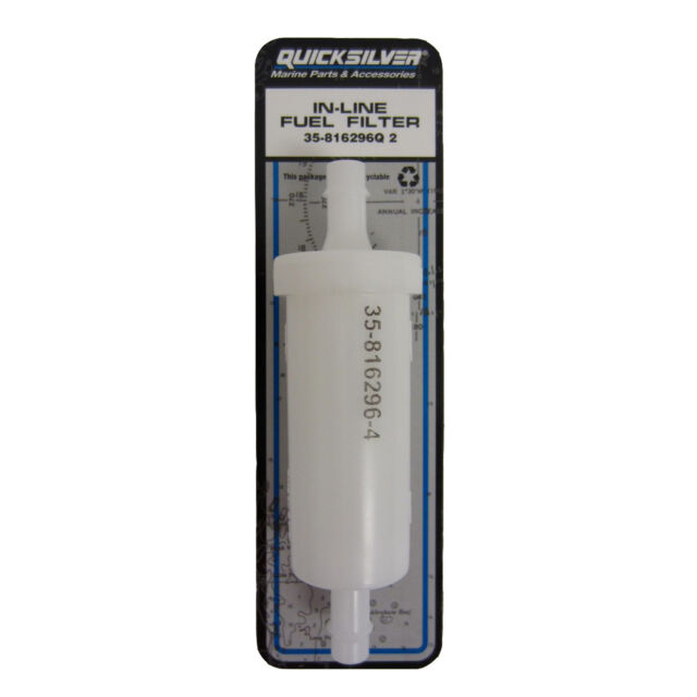 thumbnail image 2 of Genuine Mercury Marine Inline Fuel Filter – 35-8M0157133 For 4HP 5HP 6HP 4-Stroke Outboard (F4 F5 F6M) 2 of 5