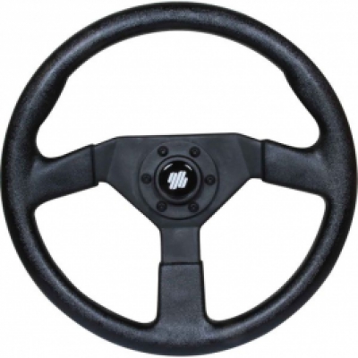 Steering Wheel Soft Grip Black V38 350mm image