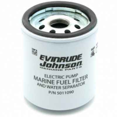 GENUINE Evinrude ETEC G1 G2 10 Micron FUEL FILTER 115HP - 250HP Outboard / FICHT image