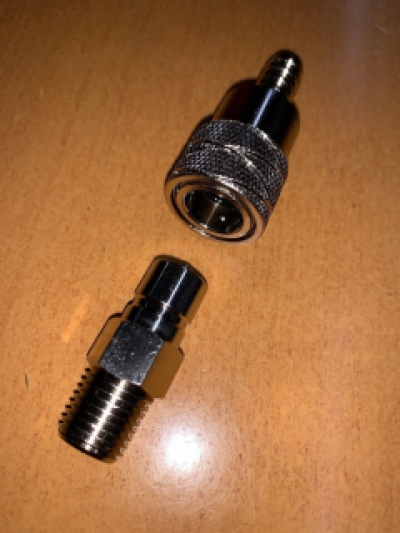 Tank Side End FUEL CONNECTOR SET for Outboard Portable Fuel Tank TOHATSU SUZUKI image
