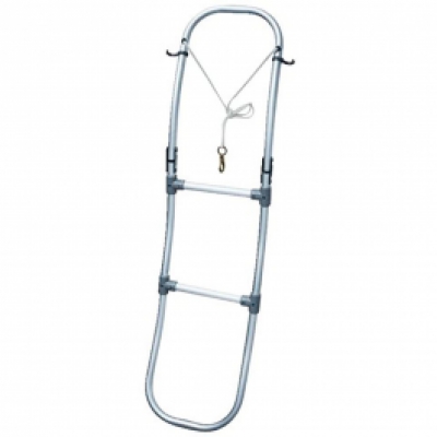 Talamex 2 Step Aluminium Ladder for Inflatable Boats image