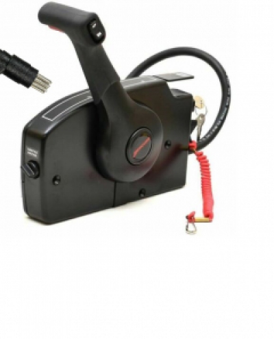 Genuine Mercury Mariner Outboard Control Box 15ft 8 Pin Harness with Trim Switch image