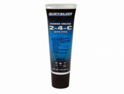 Quicksilver 24C MARINE GREASE with PTFE Universal Multi Purpose Lubricant with Teflon 227g Tube image