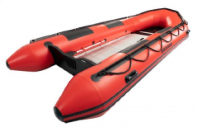 4.2M Quicksilver Sport HD 420 PVC RED Inflatable Boat Alu Floor Dinghy Sib Rib Package Mariner Mercury 20HP - 30HP image