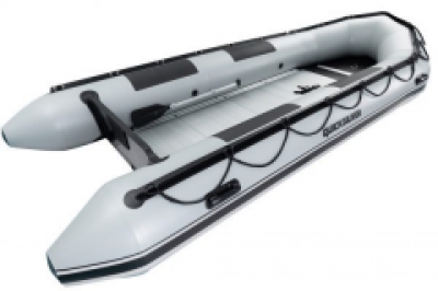 4.7M Quicksilver Sport HD 470 PVC GREY Inflatable Boat Alu Floor Dinghy Sib Rib Package Mariner Mercury 20HP - 30HP image
