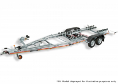 SBS 2600Kg Easy Loader Twin Axle Roller Trailer image