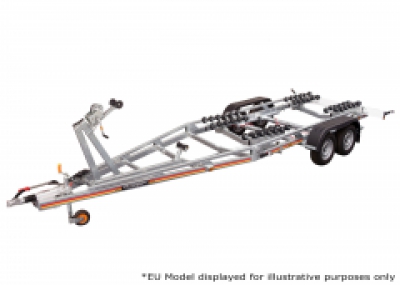 SBS 3000Kg Easy Loader Twin Axle Roller Trailer image