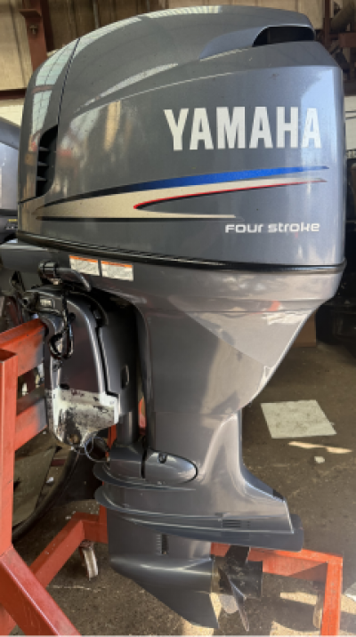 2009 YAMAHA 115HP EFi 4 STROKE EXTRA LONG 25" SHAFT F115A OUTBOARD LOW HOURS REMOTES GAUGES image