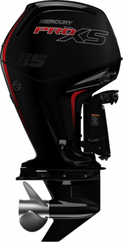 115HP Mercury F115ELPT PRO XS Long 20" Shaft Power Trim EFi 4 Stroke Remote Control Outboard Motor image