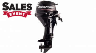 9.9HP Mercury F9.9EL Command Thrust Long Shaft Electric Start 4 Stroke Remote Control Outboard Motor image