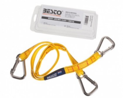 Besto 2m Lifeline with 2x Hooks Class 1 2000Kg image
