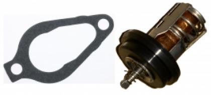 Genuine Tohatsu 9.9HP 15HP 18HP 2 Stroke Outboard Thermostat & Gasket Kit image