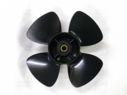 TOHATSU High Thrust 4 Blade 5" Pitch Sail Drive Propeller for 8HP 9.8HP Outboard image