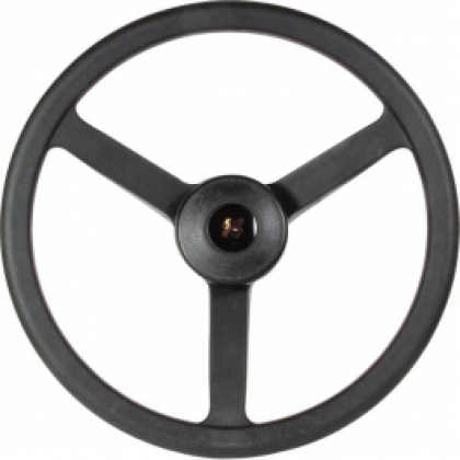 Steering Wheel 3 Spoke Basic Black 335mm image