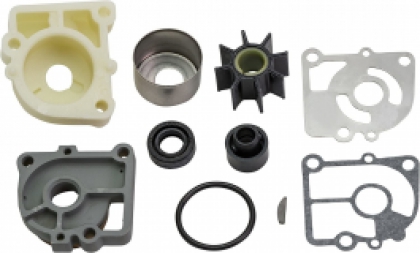 Genuine Quicksilver Mercury Mariner 15HP 20HP 4 Stroke Outboard Full Water Pump Repair Rebuilt Kit image