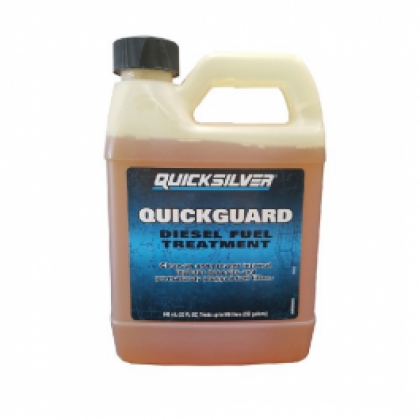 Quicksilver QUICKGUARD Diesel Fuel Treatment Cleans Up and Prevents Injector Deposits 946ml image