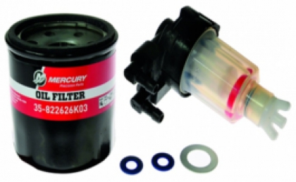 100hr Service Kit for Mercury Mariner 15HP 20HP EFi 4-Stroke Outboards (S/N: 0R833820 & ABOVE) image
