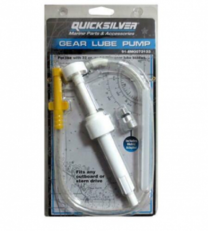 Quicksilver Gear Lube Pump & Metric Adapter to Suit All Outboards image