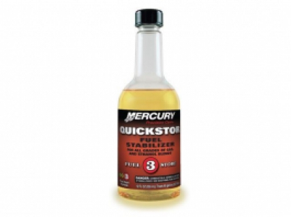 Quicksilver QUICKSTOR FUEL STABILIZER for All Grades of Petrol. Keep Fuel Fresh upto 1 Year image