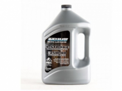 4 Litre Quicksilver 25W40 4L Synthetic Blend High Performance Marine Engine Oil Verado image