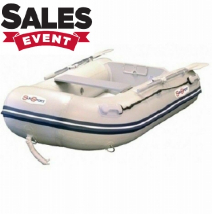 SALE!! 2.3M Sunsport ARIB 230 Inflatable Boat Dinghy Sib High Pressure Floor V-Rib Vib image