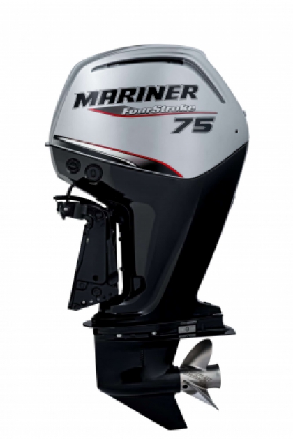 75HP Mariner F75ELPT Long Shaft Power Trim EFi 4 Stroke Remote Control Outboard Motor image