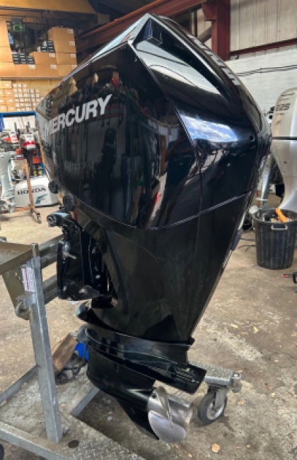 2020 MERCURY 225HP 3.4L V6 EFi 4 Stroke Outboard Fly by Wire Digital Throttle & Shift with Remote Controls Fully Serviced image
