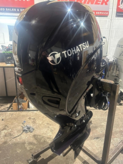 115HP TOHATSU MFS115A 4 STROKE Fuel Injected EFi Long Shaft Power Trim Outboard 2022 Model!! image