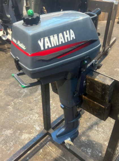 3HP YAMAHA MALTA SHORT SHAFT 2-Stroke Tiller Control Outboard Serviced Warranty image