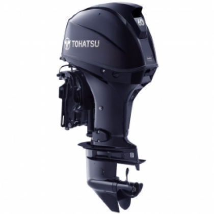 60HP Tohatsu SHORT SHAFT EFi Power Tilt Remote Control 4-Stroke Outboard Motor with 25L Tank & Line image