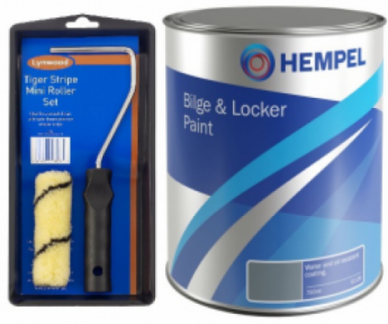 Hempel Blakes BILGE & LOCKER PAINT Boat Marine Yacht Oil/Fuel Resistant ...