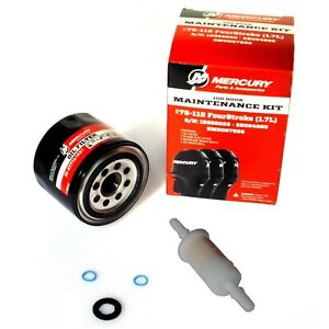 100hr Service Kit for Mercury Mariner 80HP 90HP 100HP 115HP EFi 1.7L 4-Stroke image