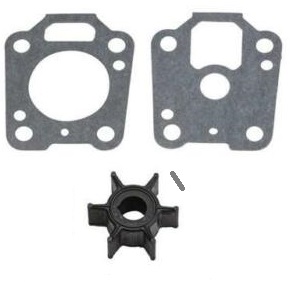 Genuine Quicksilver Mercury Mariner 4HP 5HP 6HP 2/4 Stroke Outboard Water Pump Impeller Repair Kit (Without Bolts) image