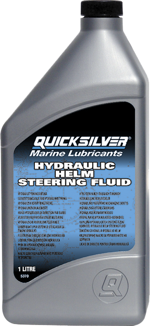1 Litre Quicksilver Hydraulic Helm Steering Fluid for Marine / Outboard Engine Use 1L image