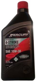0.45 Litre Mercury 10W30 Outboard Marine 4-Stroke Engine Oil 450ml image