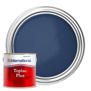 International TOPLAC Plus OXFORD BLUE Single Pack Gloss Finish Boat Yacht Paint Enamel 750ml image