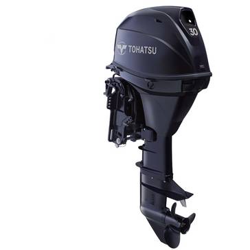 30HP Tohatsu Long Shaft EFi Power Tilt Remote Control 4-Stroke Outboard Motor with 25L Tank & Line image